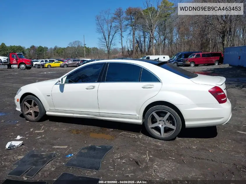 2012 Mercedes-Benz S 550 4Matic VIN: WDDNG9EB9CA463453 Lot: 41980960