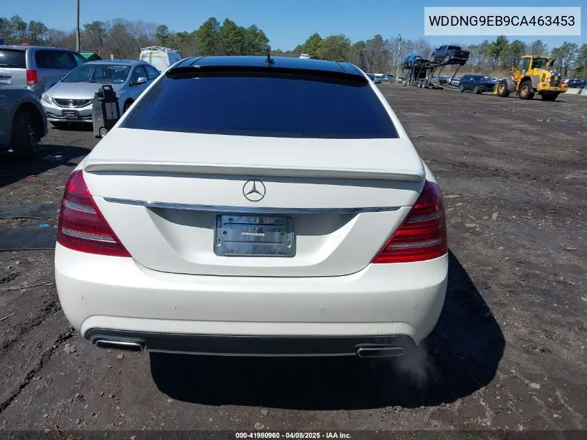 2012 Mercedes-Benz S 550 4Matic VIN: WDDNG9EB9CA463453 Lot: 41980960