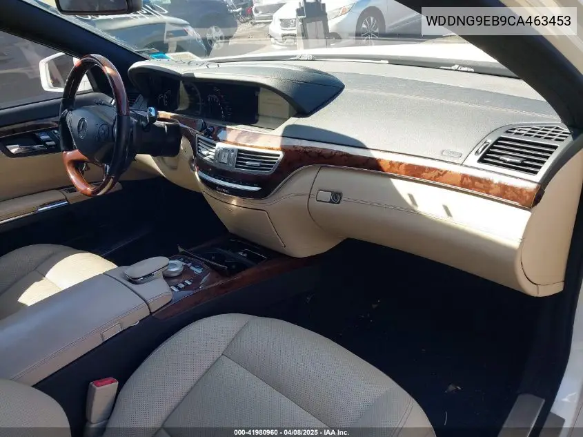 2012 Mercedes-Benz S 550 4Matic VIN: WDDNG9EB9CA463453 Lot: 41980960