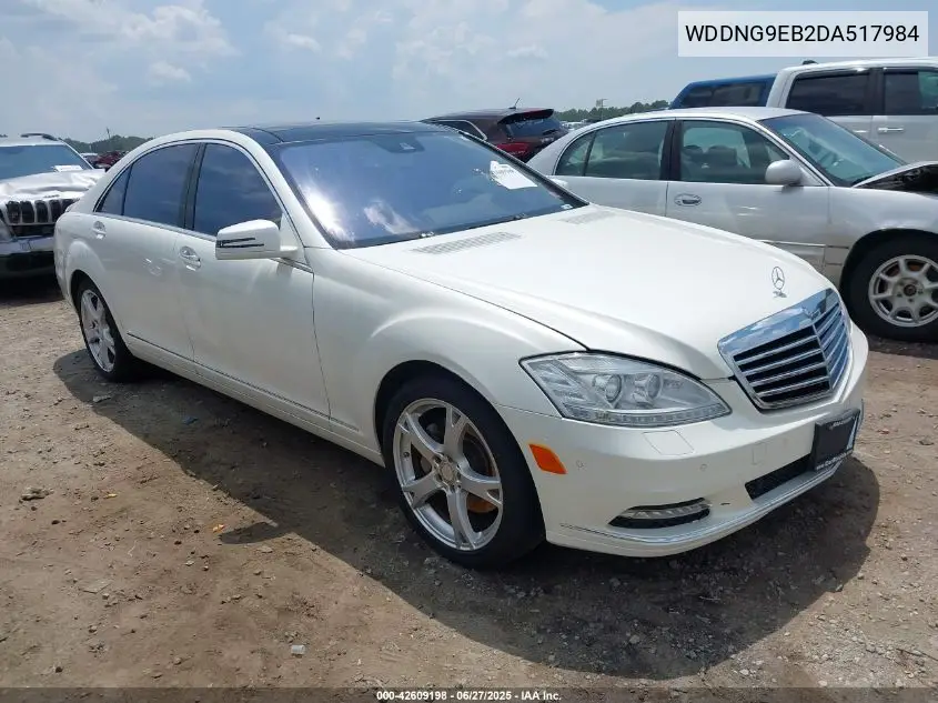 2013 Mercedes-Benz S 550 4Matic VIN: WDDNG9EB2DA517984 Lot: 42609198