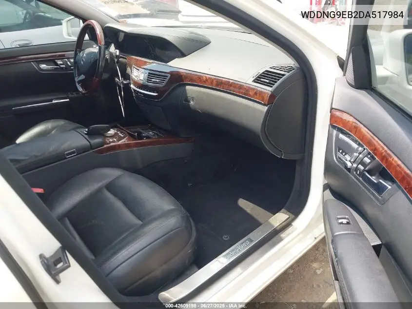 2013 Mercedes-Benz S 550 4Matic VIN: WDDNG9EB2DA517984 Lot: 42609198