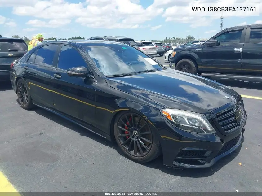 2015 Mercedes-Benz S 550 VIN: WDDUG8CB3FA137161 Lot: 42259314