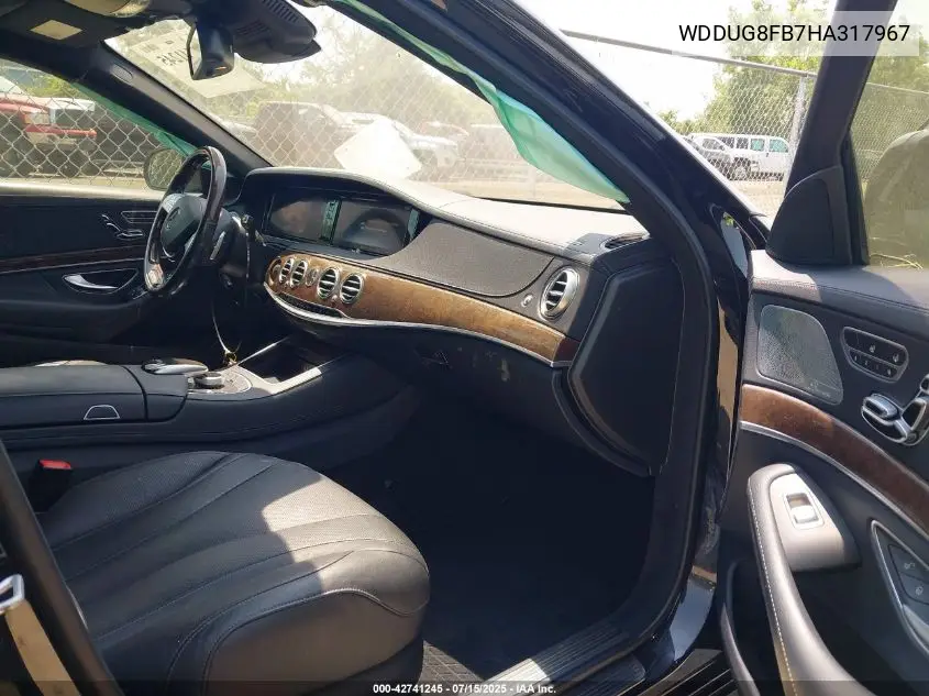 WDDUG8FB7HA317967 2017 Mercedes-Benz S 550 4Matic