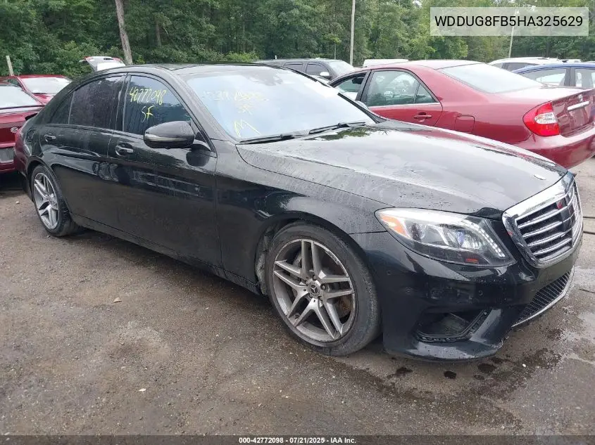 2017 Mercedes-Benz S 550 4Matic VIN: WDDUG8FB5HA325629 Lot: 42772098