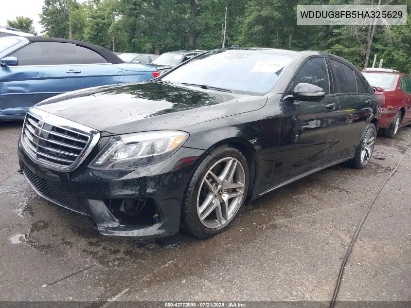 2017 Mercedes-Benz S 550 4Matic VIN: WDDUG8FB5HA325629 Lot: 42772098