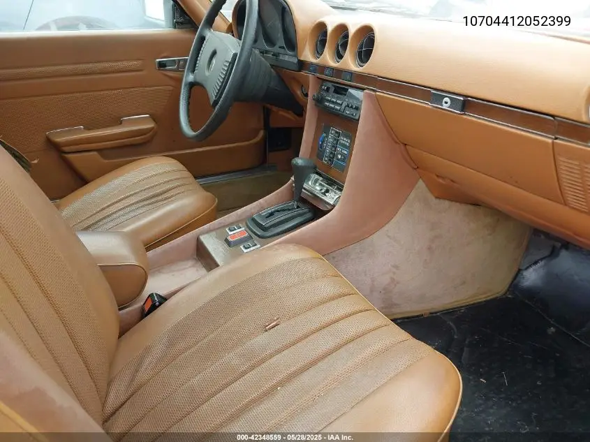 1979 Mercedes 450 Sl C VIN: 10704412052399 Lot: 42348559