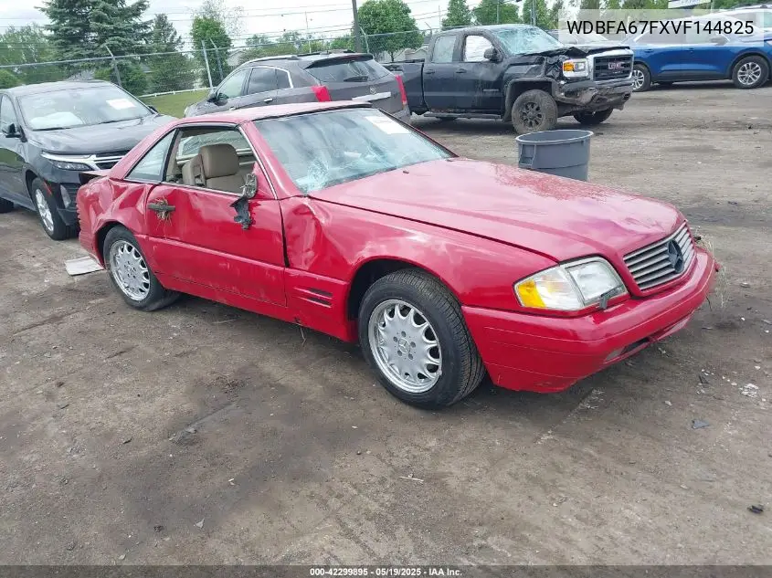 1997 Mercedes-Benz Sl 500 VIN: WDBFA67FXVF144825 Lot: 42299895
