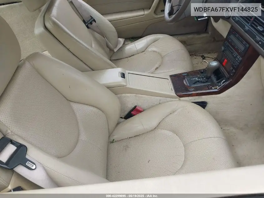 1997 Mercedes-Benz Sl 500 VIN: WDBFA67FXVF144825 Lot: 42299895