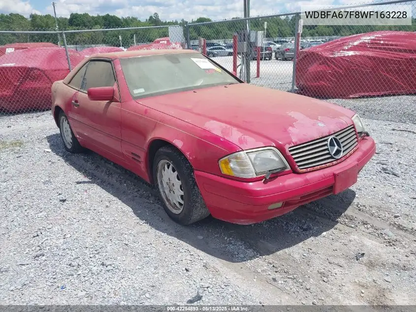 1998 Mercedes-Benz Sl 500 VIN: WDBFA67F8WF163228 Lot: 42254893