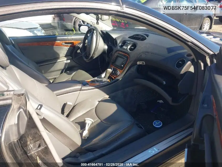 2004 Mercedes-Benz Sl 500 VIN: WDBSK75F54F083077 Lot: 41664781