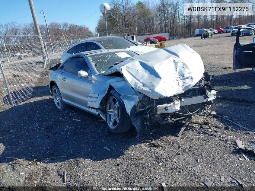 2009 Mercedes-Benz Sl 550 VIN: WDBSK71FX9F152276 Lot: 41772227