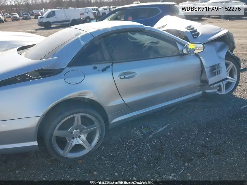 2009 Mercedes-Benz Sl 550 VIN: WDBSK71FX9F152276 Lot: 41772227