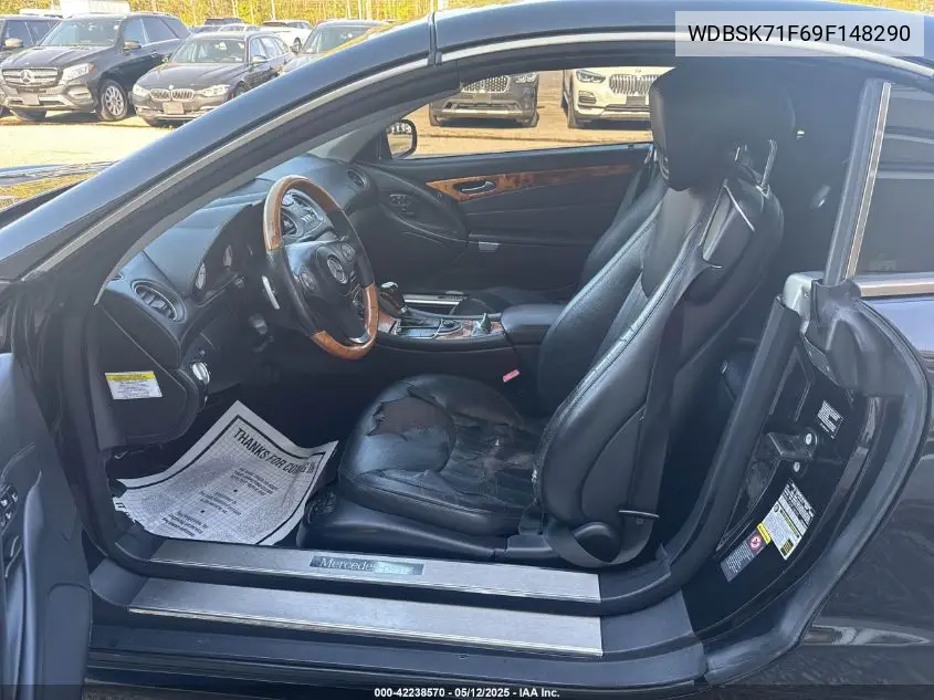 2009 Mercedes-Benz Sl VIN: WDBSK71F69F148290 Lot: 56976645
