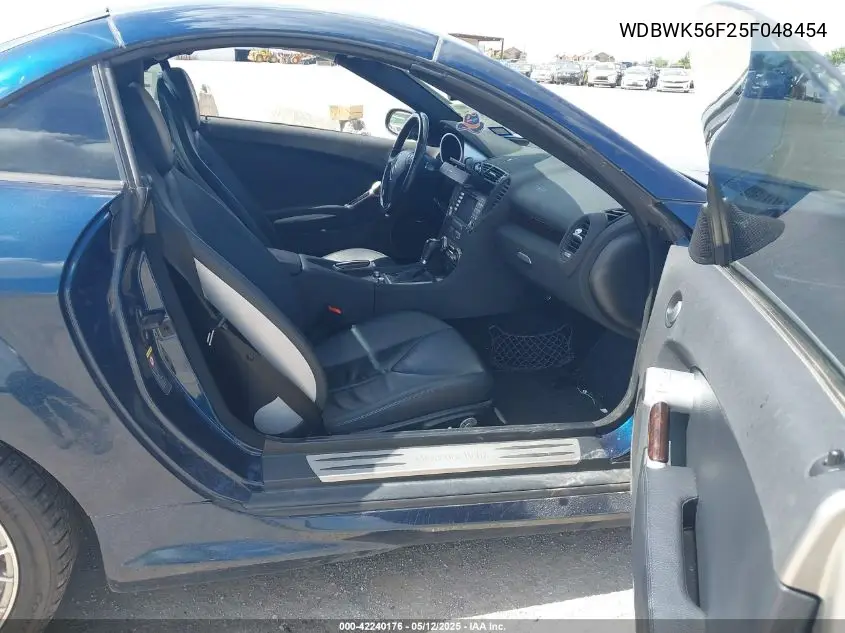 2005 Mercedes-Benz Slk 350 VIN: WDBWK56F25F048454 Lot: 42240176