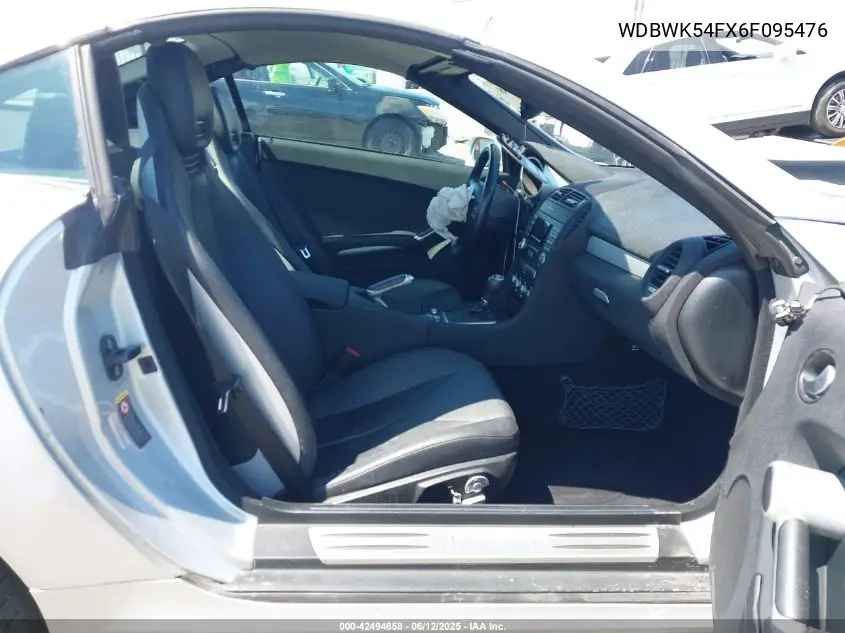 2006 Mercedes-Benz Slk 280 VIN: WDBWK54FX6F095476 Lot: 42494858