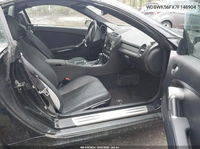 2007 Mercedes-Benz Slk 350 VIN: WDBWK56FX7F148904 Lot: 41975034
