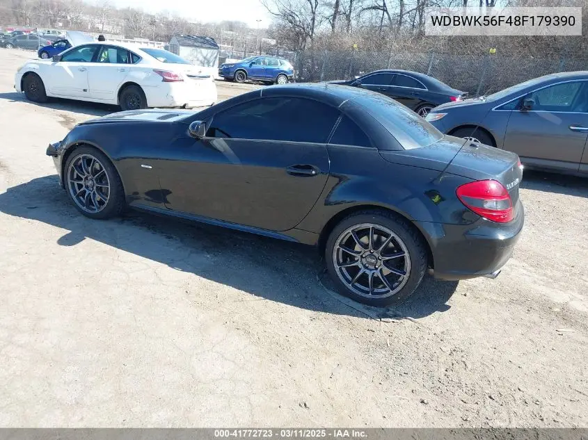 2008 Mercedes-Benz Slk 350 VIN: WDBWK56F48F179390 Lot: 41772723