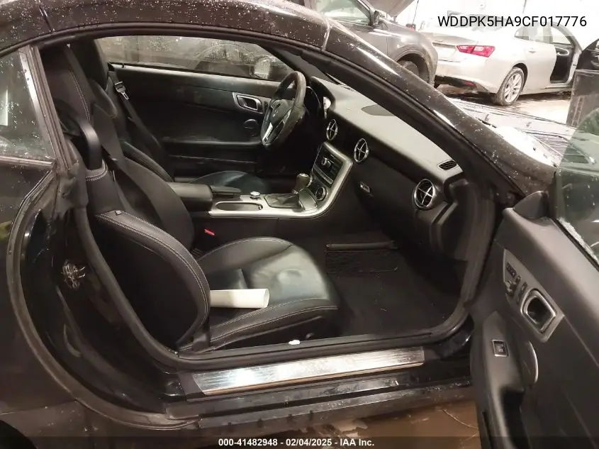 2012 Mercedes-Benz Slk 350 VIN: WDDPK5HA9CF017776 Lot: 41482948
