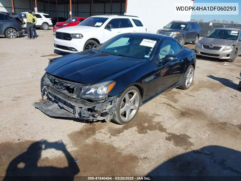 2013 Mercedes-Benz Slk 250 VIN: WDDPK4HA1DF060293 Lot: 41840484