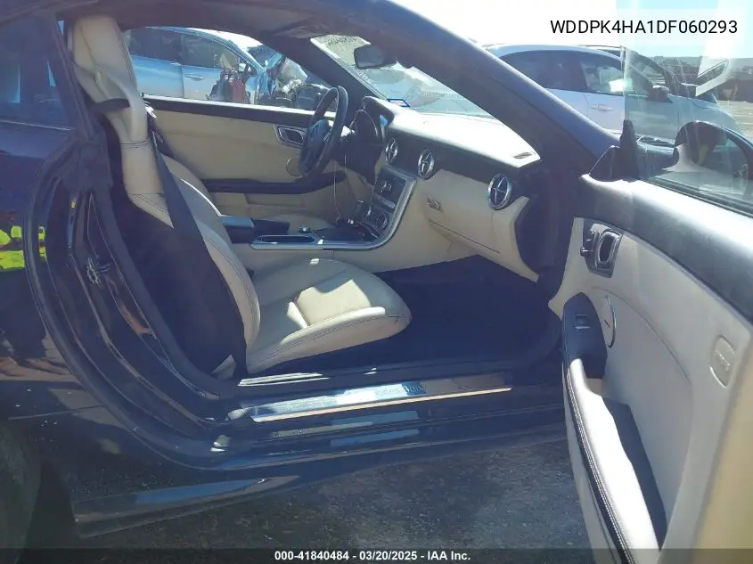2013 Mercedes-Benz Slk 250 VIN: WDDPK4HA1DF060293 Lot: 41840484