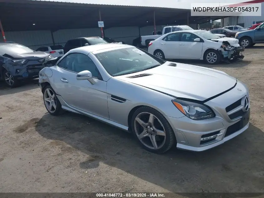 2013 Mercedes-Benz Slk 250 VIN: WDDPK4HA3DF054317 Lot: 41846772