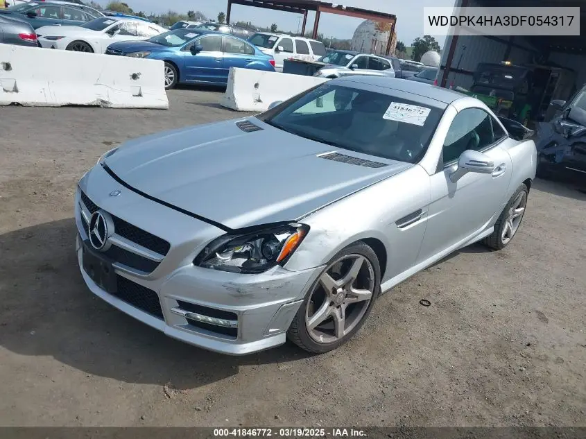 2013 Mercedes-Benz Slk 250 VIN: WDDPK4HA3DF054317 Lot: 41846772