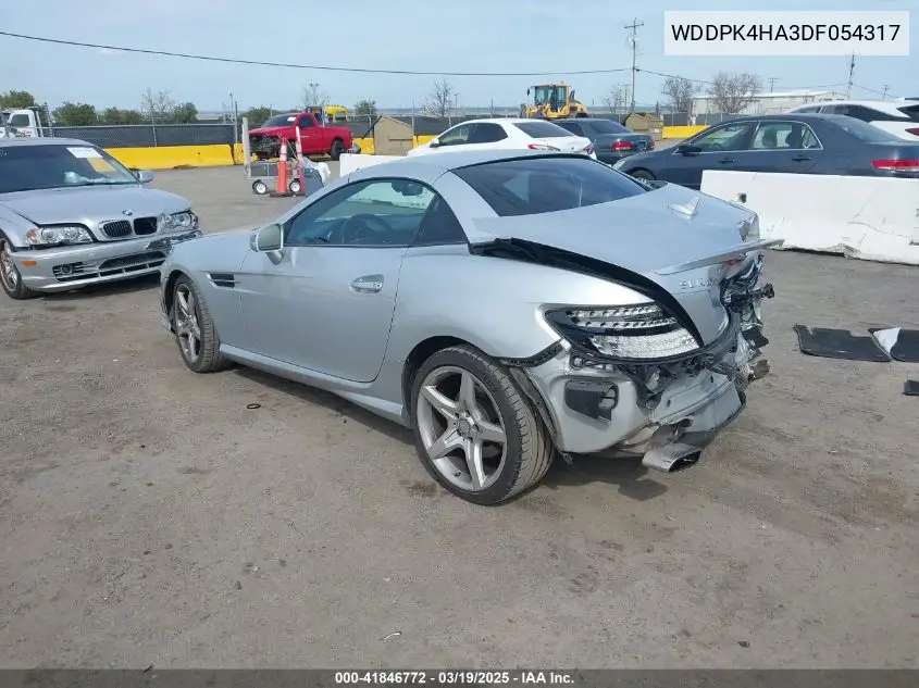 2013 Mercedes-Benz Slk 250 VIN: WDDPK4HA3DF054317 Lot: 41846772