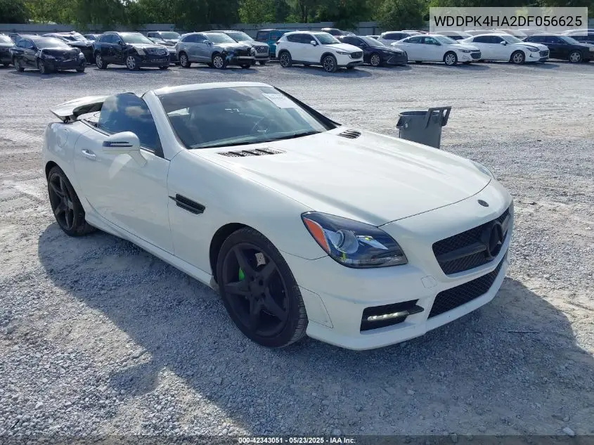 2013 Mercedes-Benz Slk 250 VIN: WDDPK4HA2DF056625 Lot: 42343051