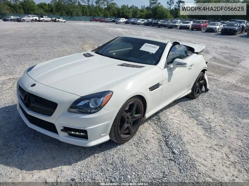 2013 Mercedes-Benz Slk 250 VIN: WDDPK4HA2DF056625 Lot: 42343051