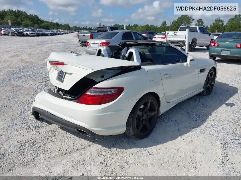 2013 Mercedes-Benz Slk 250 VIN: WDDPK4HA2DF056625 Lot: 42343051