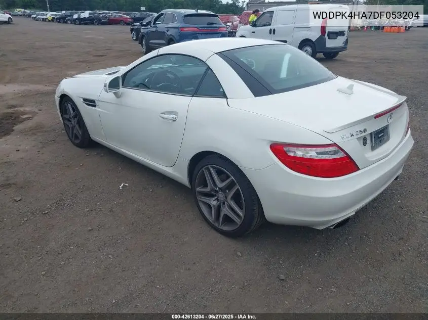 2013 Mercedes-Benz Slk 250 VIN: WDDPK4HA7DF053204 Lot: 42613204