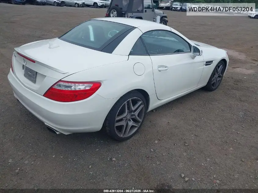 2013 Mercedes-Benz Slk 250 VIN: WDDPK4HA7DF053204 Lot: 42613204