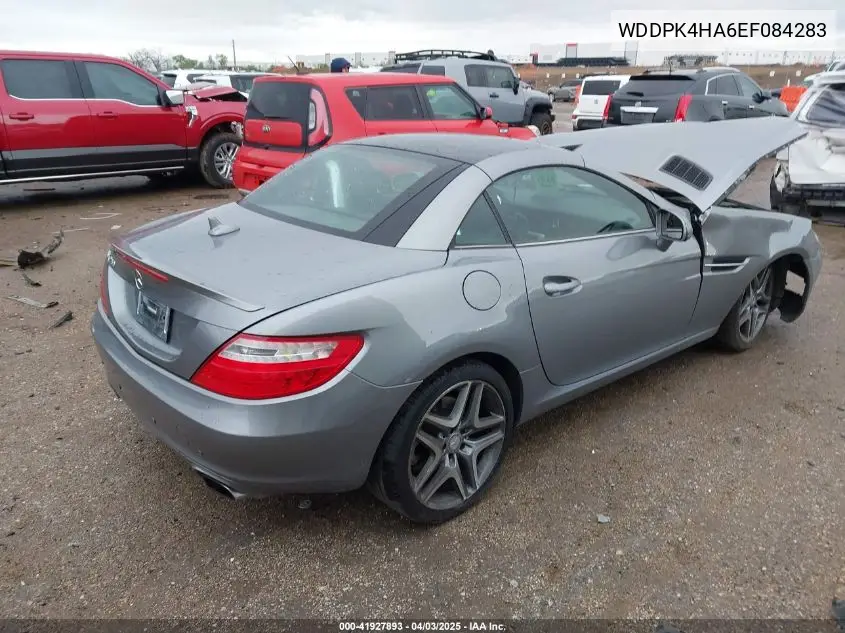 2014 Mercedes-Benz Slk 250 VIN: WDDPK4HA6EF084283 Lot: 41927893