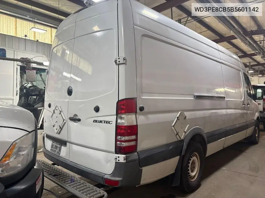 2011 Mercedes-Benz Sprinter 2500 High Roof VIN: WD3PE8CB5B5601142 Lot: 42273439