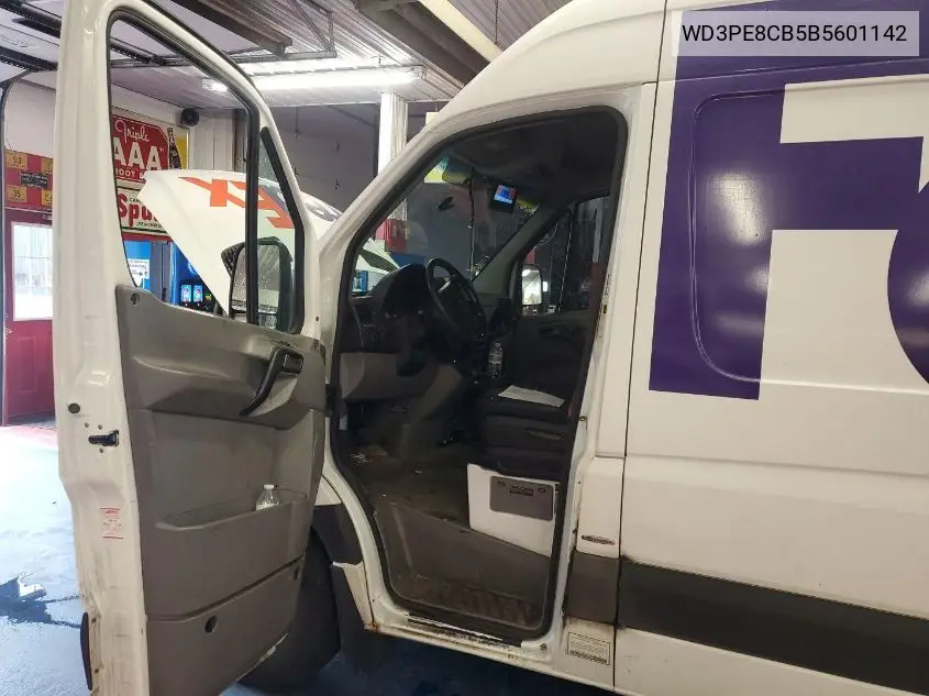 2011 Mercedes-Benz Sprinter 2500 High Roof VIN: WD3PE8CB5B5601142 Lot: 42273439