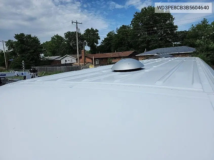 2011 Mercedes-Benz Sprinter 2500 High Roof VIN: WD3PE8CB3B5604640 Lot: 42644609