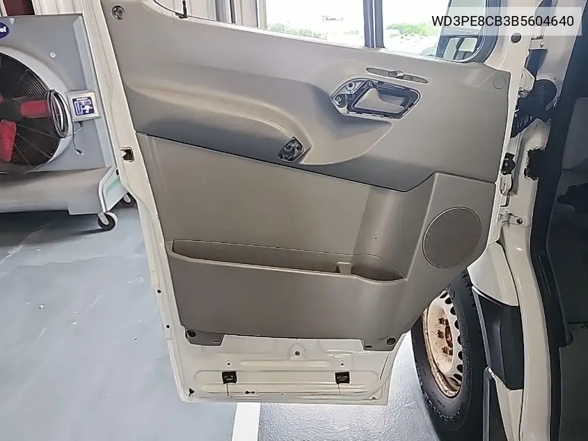 2011 Mercedes-Benz Sprinter 2500 High Roof VIN: WD3PE8CB3B5604640 Lot: 42644609