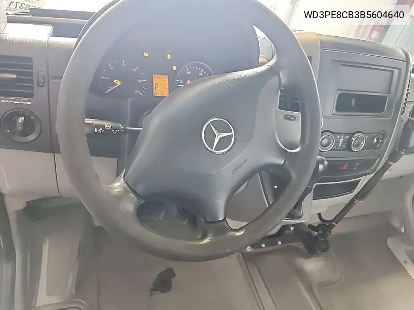 2011 Mercedes-Benz Sprinter 2500 High Roof VIN: WD3PE8CB3B5604640 Lot: 42644609