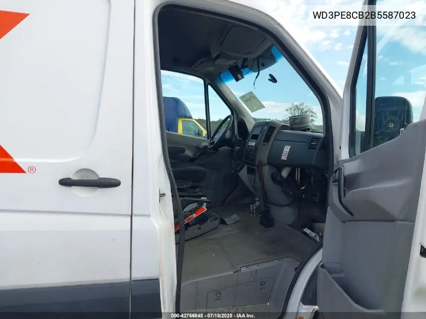 2011 Mercedes-Benz Sprinter 2500 High Roof VIN: WD3PE8CB2B5587023 Lot: 42766848