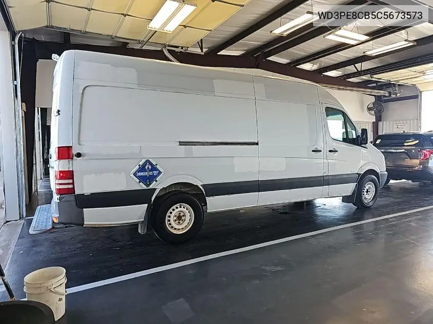 2012 Mercedes-Benz Sprinter 2500 High Roof VIN: WD3PE8CB5C5673573 Lot: 42255477