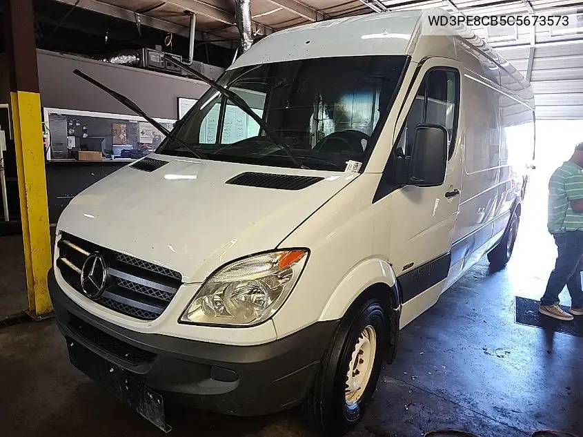 2012 Mercedes-Benz Sprinter 2500 High Roof VIN: WD3PE8CB5C5673573 Lot: 42255477