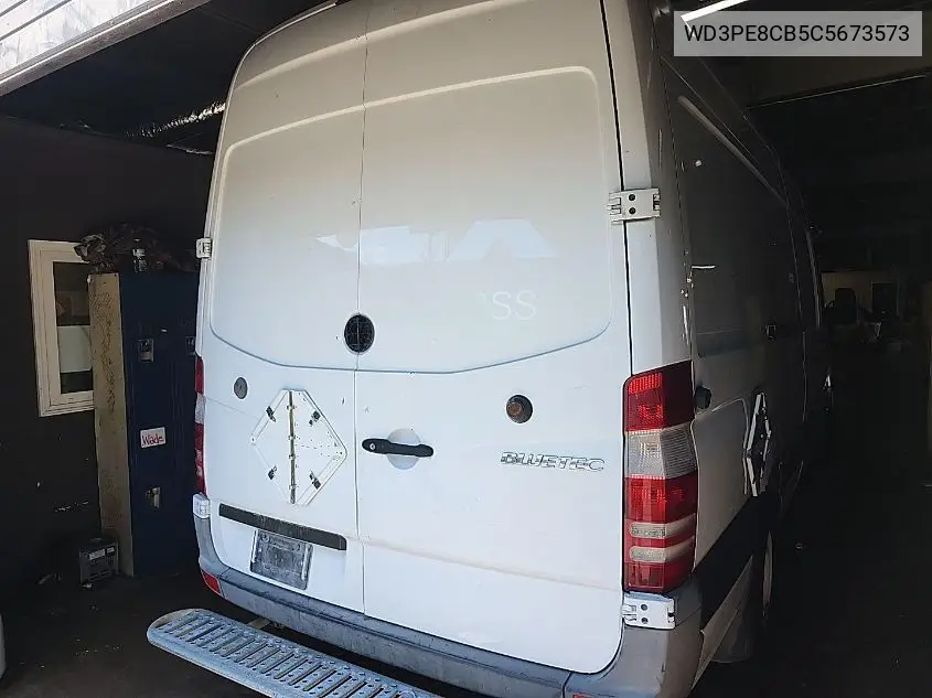 2012 Mercedes-Benz Sprinter 2500 High Roof VIN: WD3PE8CB5C5673573 Lot: 42255477