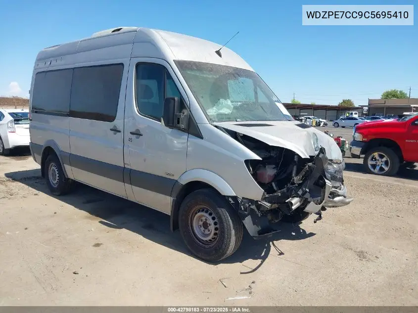 2012 Mercedes-Benz Sprinter 2500 Normal Roof VIN: WDZPE7CC9C5695410 Lot: 42798183