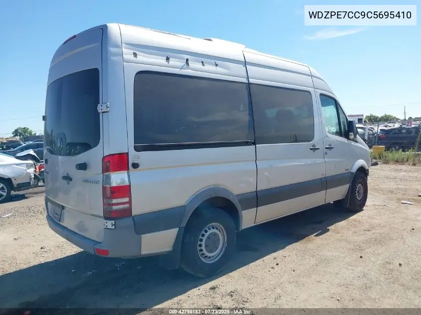 2012 Mercedes-Benz Sprinter 2500 Normal Roof VIN: WDZPE7CC9C5695410 Lot: 42798183