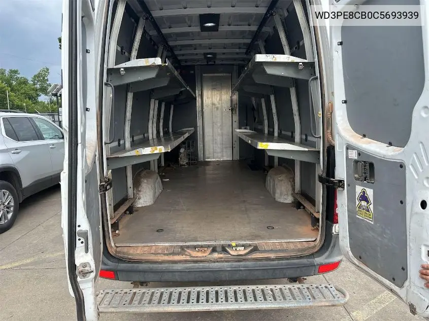 2012 Mercedes-Benz Sprinter 2500 High Roof VIN: WD3PE8CB0C5693939 Lot: 42802197