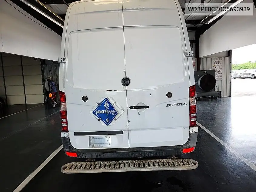 2012 Mercedes-Benz Sprinter 2500 High Roof VIN: WD3PE8CB0C5693939 Lot: 42802197