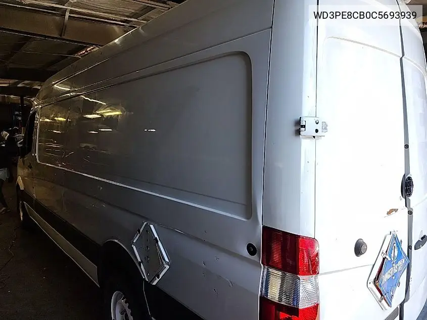 2012 Mercedes-Benz Sprinter 2500 High Roof VIN: WD3PE8CB0C5693939 Lot: 42802197