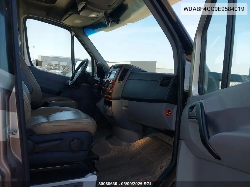 2014 Mercedes-Benz Sprinter 3500 VIN: WDABF4CC9E9584019 Lot: 30060530