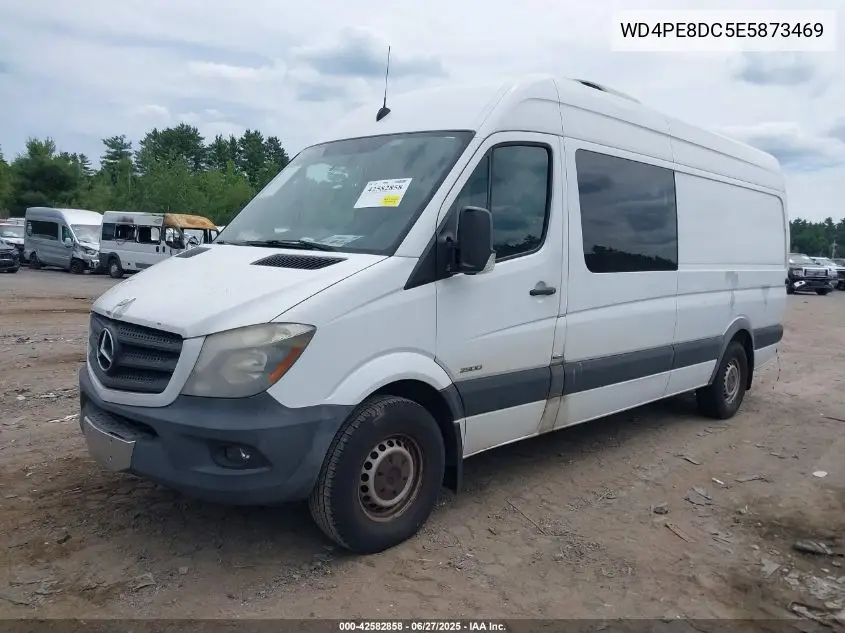 2014 Mercedes-Benz Sprinter 2500 High Roof VIN: WD4PE8DC5E5873469 Lot: 42582858
