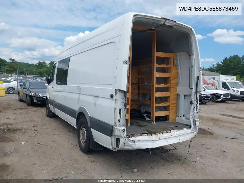 2014 Mercedes-Benz Sprinter 2500 High Roof VIN: WD4PE8DC5E5873469 Lot: 42582858
